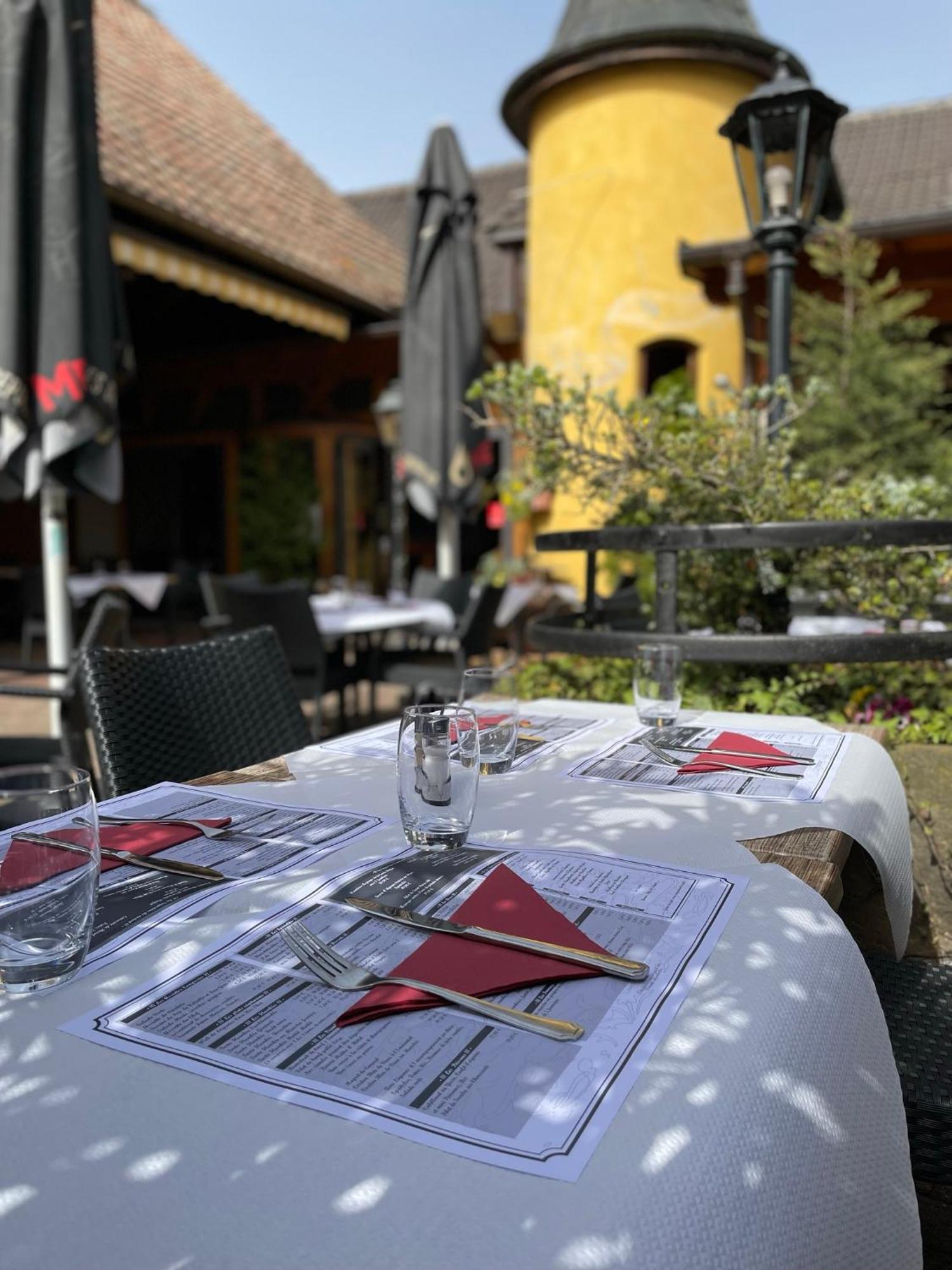 Hotel Restaurant Les Alizes Lipsheim Exterior photo