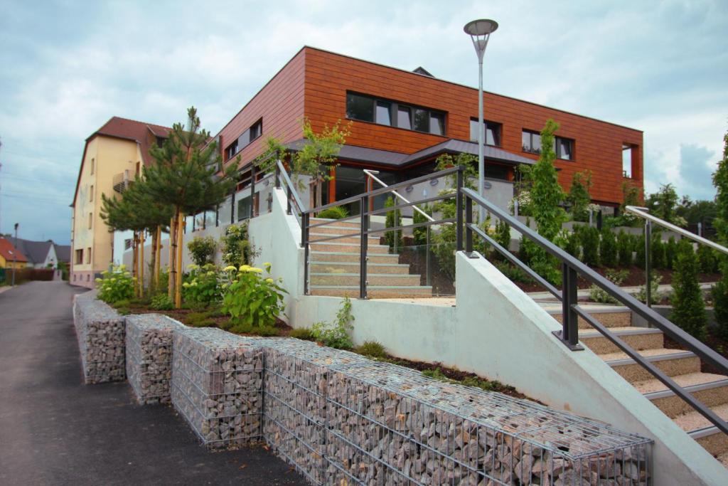 Hotel Restaurant Les Alizes Lipsheim Exterior photo